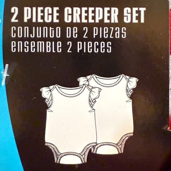 2 Piece Ohio State Buckeyes Scarlett and Gray Onesies - Picture 8 of 13